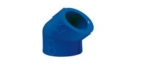 COUDE SIMPLE 45° TORO BLEU 63 x 63