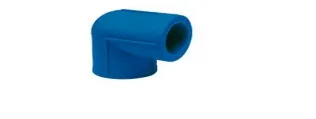 COUDE SIMPLE 90° TORO BLEU 40 x 40