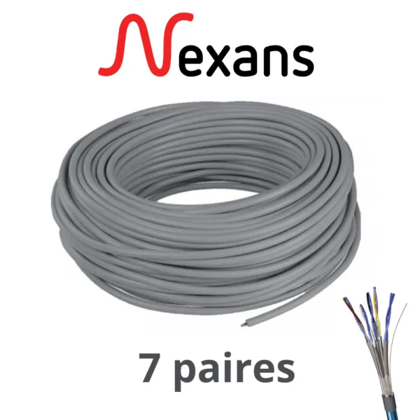 Cable LY 7 Paires Nexans