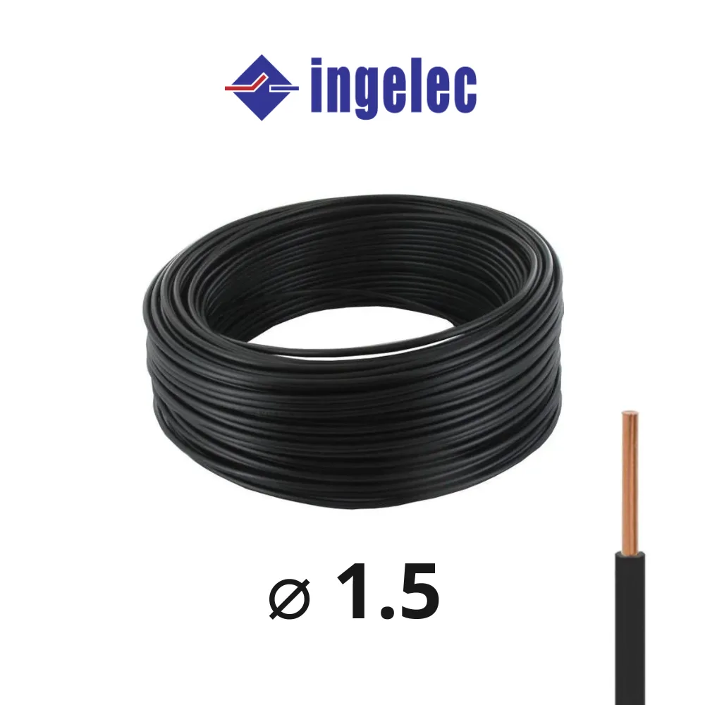 Cable U500V 1.5 Rigide Ingelec 100 Mètres