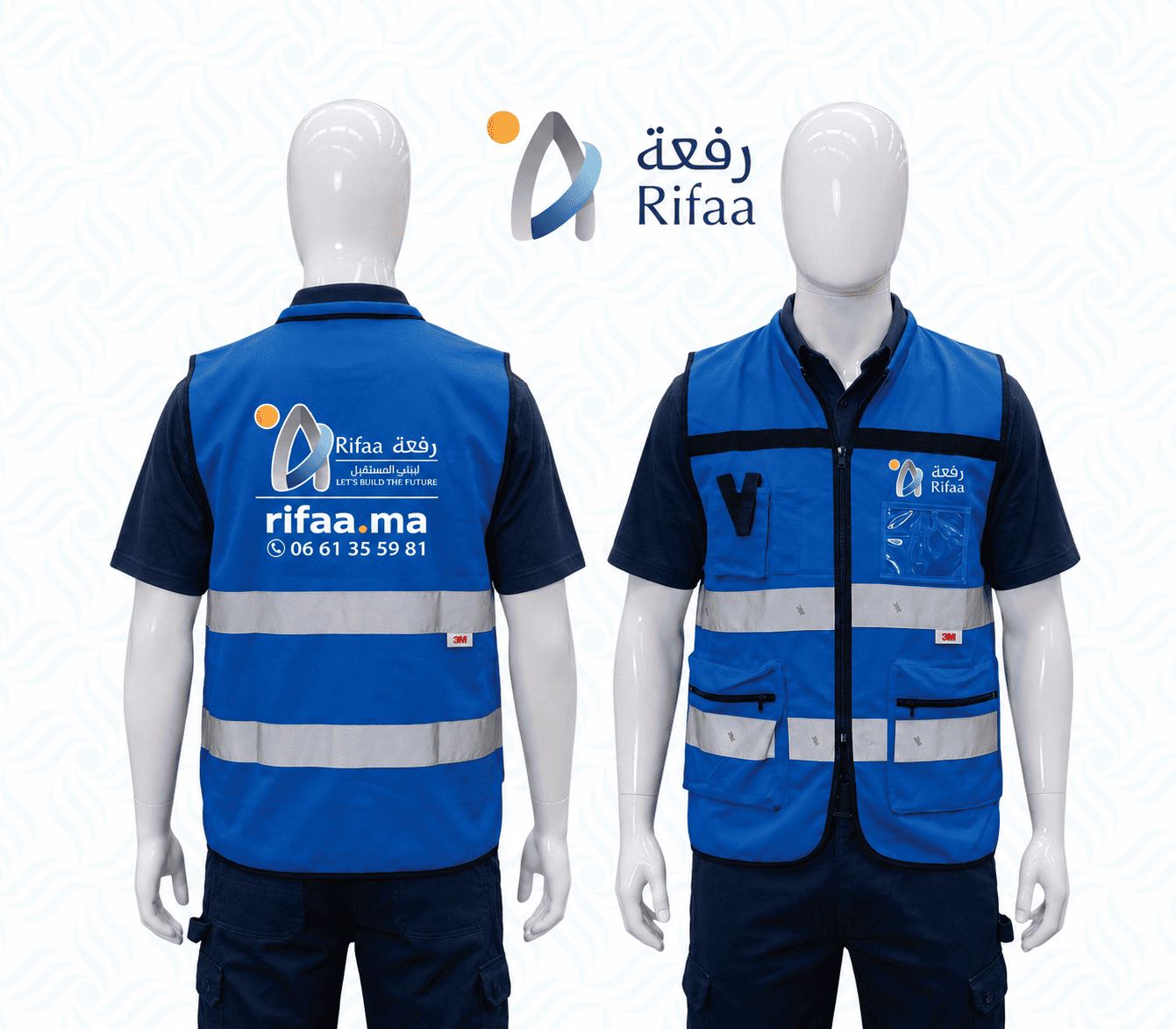Gilet de Sécurité Haute Visibilité — 3 Coloris · Bandes 3M · S à 2XL – Image 2