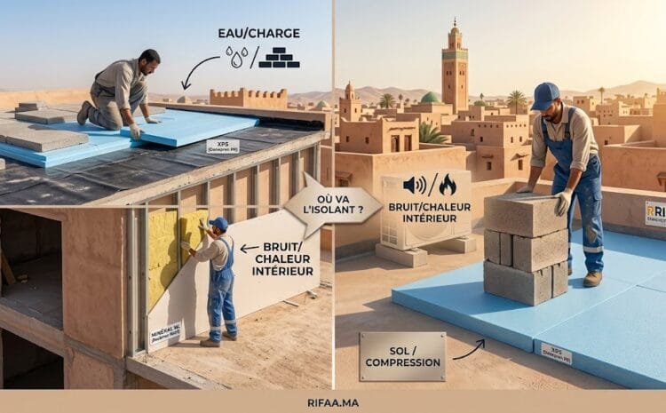  Quel isolant choisir par zone : toiture, mur, sol
